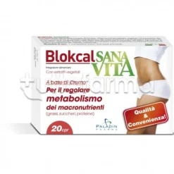 Sanavita Blokcal Integratore per Controllo del Peso 20 Compresse