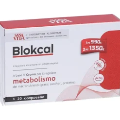 Sanavita Blokcal Integratore per Controllo del Peso 20 Compresse