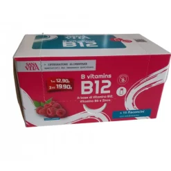 Sanavita B Vitamins B12 Equivalente Be-Total Advance 15 Flaconcini