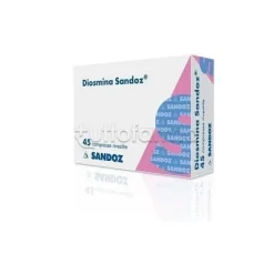Sandoz Diosmina Integratore Microcircolo e Benessere Venoso 45 Compresse Rivestite