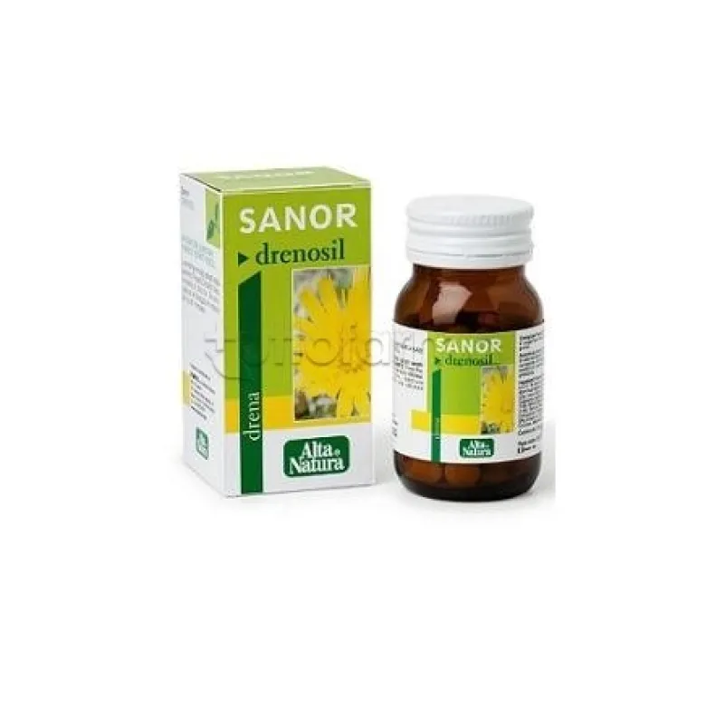 Sanor Drenosil per Drenaggio Liquidi e Depurazione 50 Opercoli