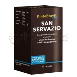 San Servazio Integratore per Pelle, Capelli e Unghie 40 Capsule