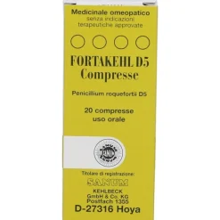 Sanum Fortakehl D5 Medicinale omeopatico 20 Compresse