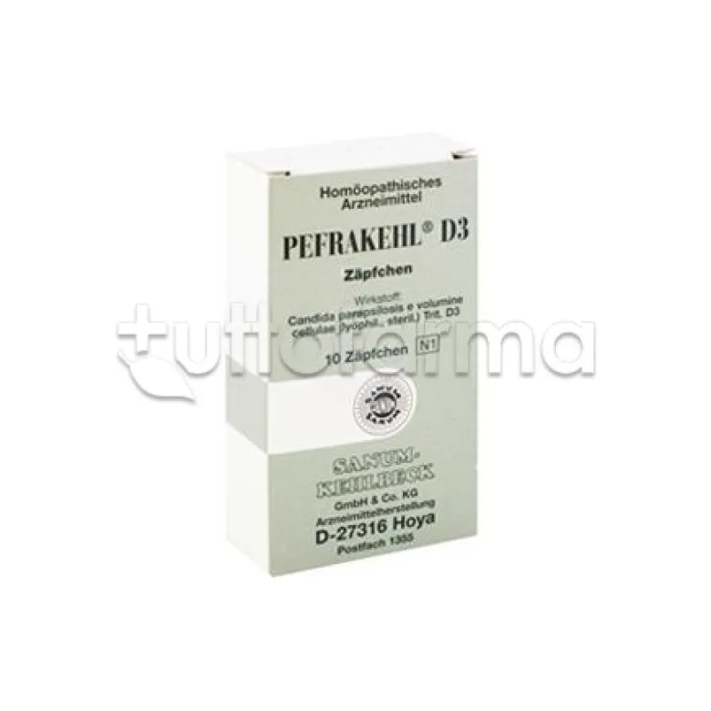 Sanum Pefrakehl D3 Rimedio Omeopatico 10 Supposte