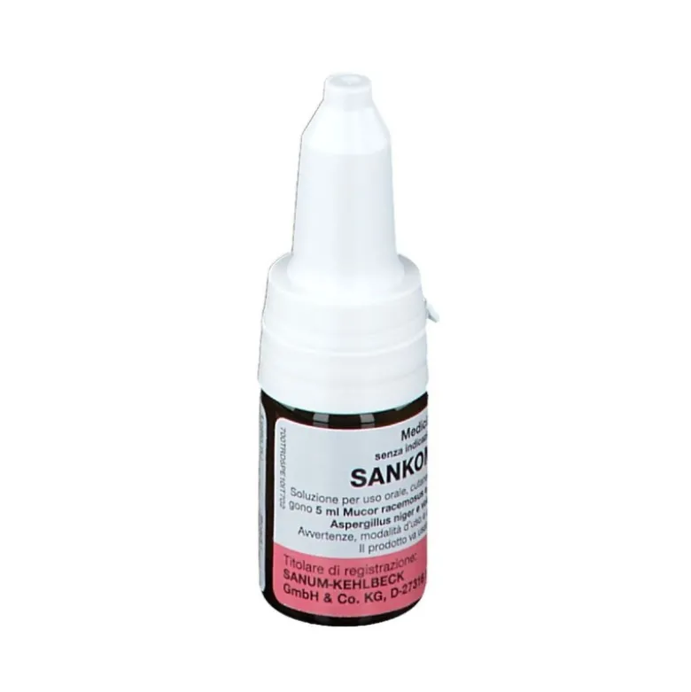Sanum Sankombi D5 Gocce Per Adenoidi e Tonsilliti 10 ml