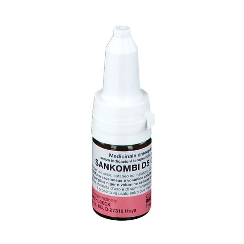 Sanum Sankombi D5 Gocce Per Adenoidi e Tonsilliti 10 ml