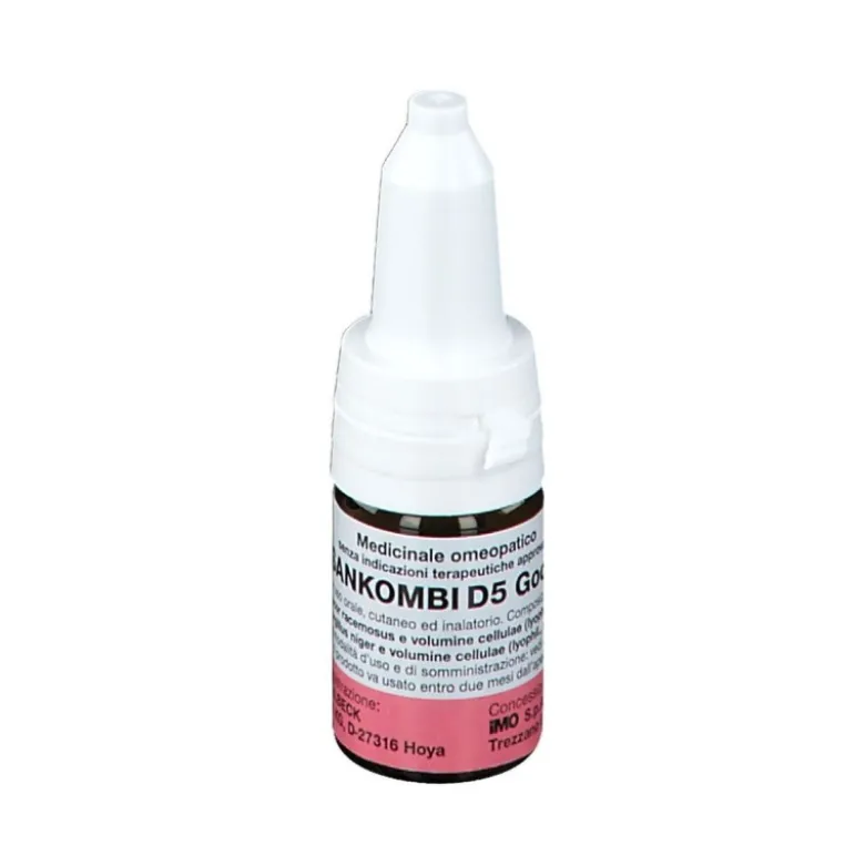 Sanum Sankombi D5 Gocce Per Adenoidi e Tonsilliti 10 ml