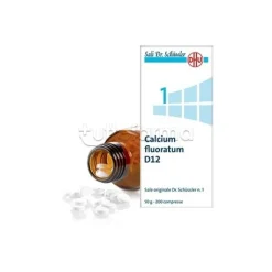 Schwabe Sale Dr. Schussler N.1 Calcium Fluoratum D12 Omeopatico 200 Compresse