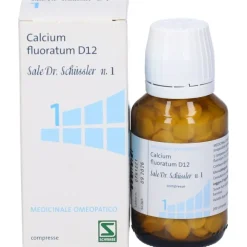 Schwabe Sale Dr. Schussler N.1 Calcium Fluoratum D12 Omeopatico 200 Compresse