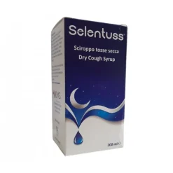 Selentuss Sciroppo per la Tosse Secca con Malva Altea ed Erisimo per Bambini e Adulti 200ml