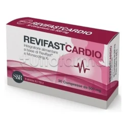 SeR Farmaceutici Revifast Cardio Integratore per il Colesterolo 30 Compresse