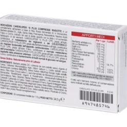 Shedir Cardiolipid 10 Plus Integratore per il Colesterolo 30 Compresse