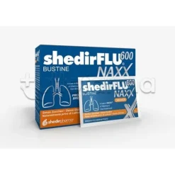 Shedir Shedirflu 600 Naxx Integratore per Tosse e Catarro Gusto Arancia 20 Bustine