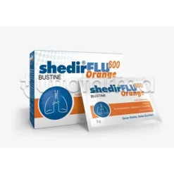 Shedir Shedirflu 600 Orange Integratore per Tosse e Catarro 20 Buste
