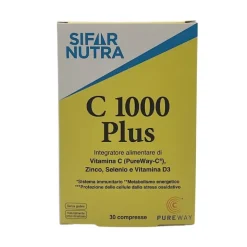 Sifar Nutra C 1000 Plus Integratore Difese Immunitarie 30 Compresse