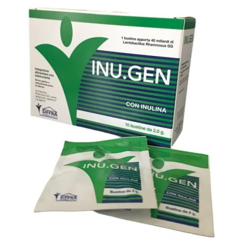 Siffra Farmaceutici Inugen Integratore per Intestino 10 Bustine
