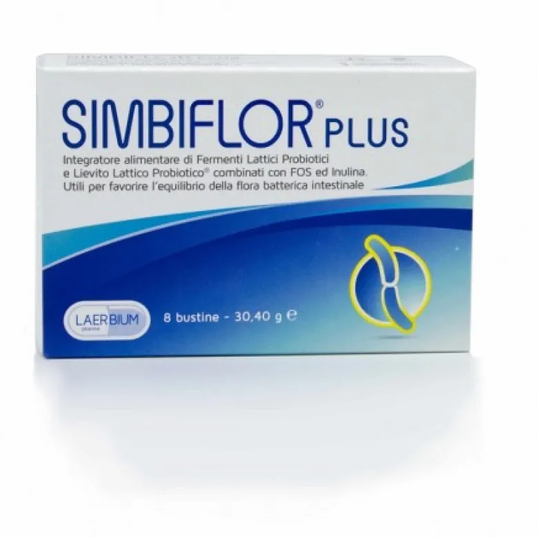 Simbiflor Plus Integratore di Fermenti Lattici 8 Bustine