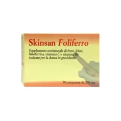 Skinsan Foliferro per Gravidanza 30 Compresse da 500 mg