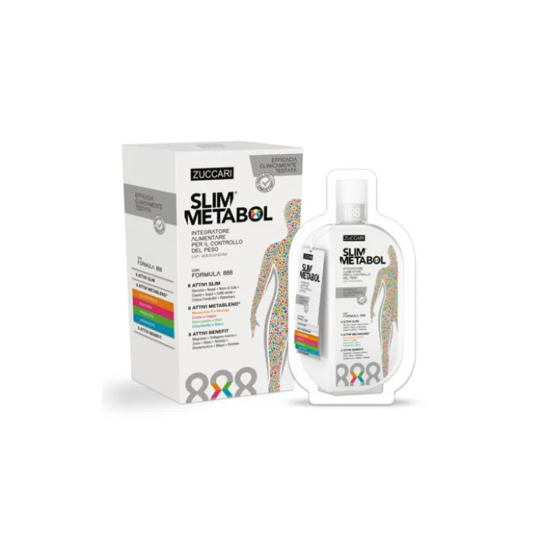 Slim Metabol per Equilibrio Peso 12 Flaconbuste da 37ml