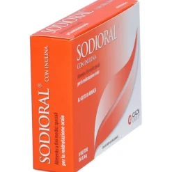 Sodioral Inulina Integratore per Diarrea e Vomito 8 Bustine