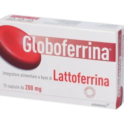 Sofar Globoferrina Integratore di Lattoferrina 200mg 15 Capsule