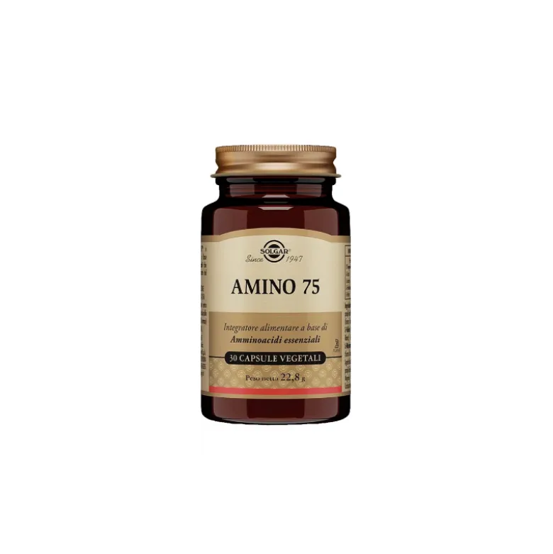 Solgar Amino 75 Integratore di Amminoacidi 30 Capsule