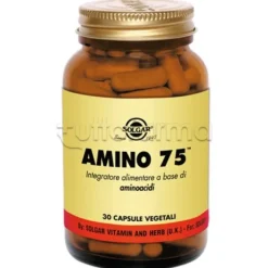 Solgar Amino 75 Integratore di Aminoacidi per Sport e Vegani 30 Capsule