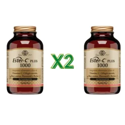 Solgar Ester C Plus 1000 Integratore Energizzante 90 Tavolette - 2 Confezioni