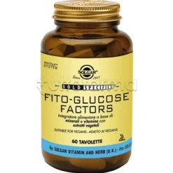 Solgar Fito Glucose Factors Integratore per Glicemia 60 Tavolette
