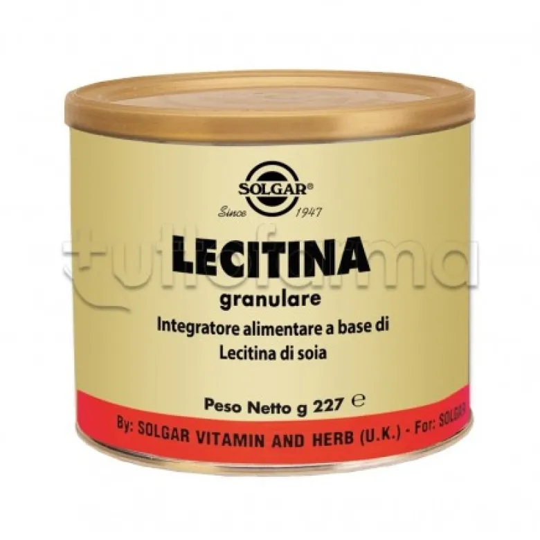 Solgar Lecitina 95 Integratore di Soia 227 Gr