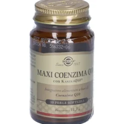 Solgar Maxi Coenzima Q10 Integratore per il Colesterolo 30 Perle