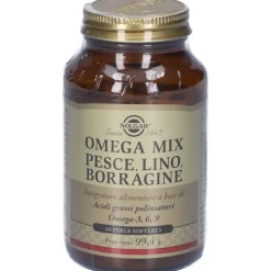 Solgar Omega Mix Integratore di Omega3 per Cuore e Colesterolo 60 Softgels