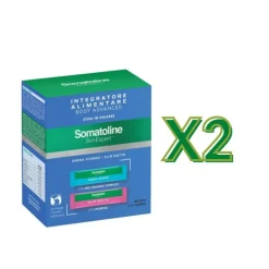 Somatoline Body Advanced Integratore Cellulite Confezione Doppia 28+28 Stick