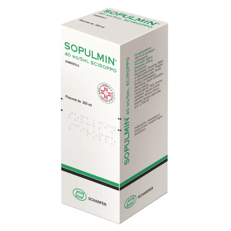 Sopulmin Sciroppo Fluidificante per Tosse e Catarro 200ml