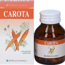 Specchiasol Carota Integratore per Pelle e Abbronzatura 75 Capsule