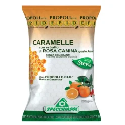 Specchiasol Epid Propoli Plus Caramelle Rosa Canina Gusto Arancia 24 Pezzi