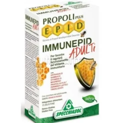 Specchiasol Immunepid al Propoli Integratore Sistema Immunitario 15 Bustine