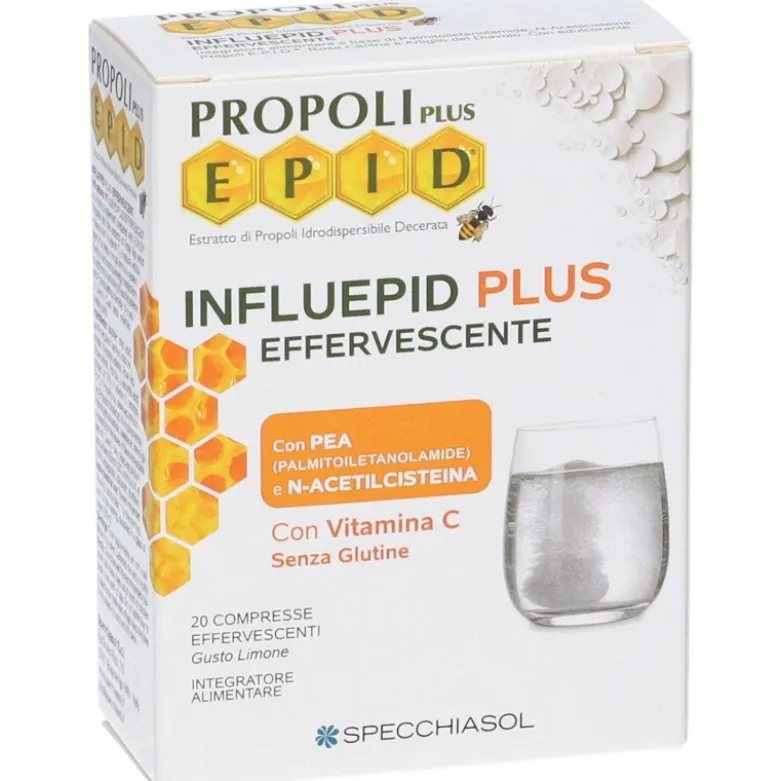 Specchiasol Influepid Plus Effervescente Integratore Difese Immunitarie 20 Compresse