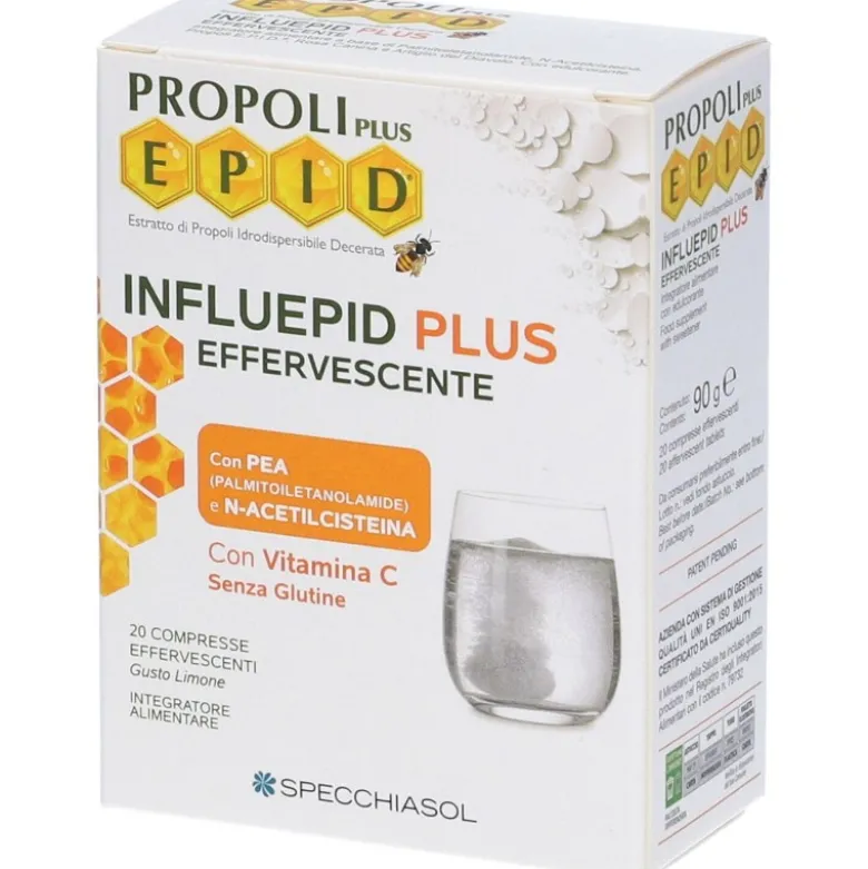Specchiasol Influepid Plus Effervescente Integratore Difese Immunitarie 20 Compresse