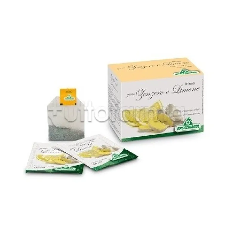Specchiasol Infuso Tisana Zenzero e Limone 20 Filtri