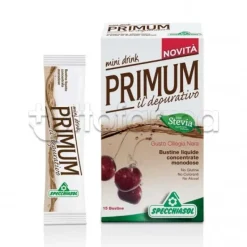 Specchiasol Primum Depurativo Mini Drink 15 Bustine Liquide Gusto Ciliegia