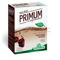 Specchiasol Primum Depurativo Mini Drink 20 Bustine Liquide Gusto Ciliegia
