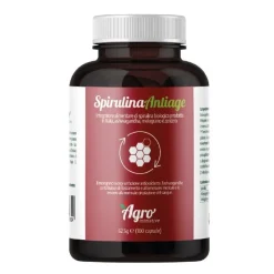 Spirulina Antiage Antiossidante Adattogeno Ashwagandha 100 Capsule