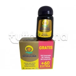 Spirulina Marcus Rohrer Ricarica 180 Compresse + 60 Omaggio