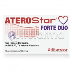 Stardea Aterostar Forte Duo Integratore per il Colesterolo 20 Compresse