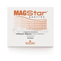 Stardea MagStar Integratore Magnesio Potassio e Vitamine 20 Bustine