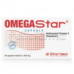 Stardea Omegastar integratore per trigliceridi e cuore 30 capsule molli