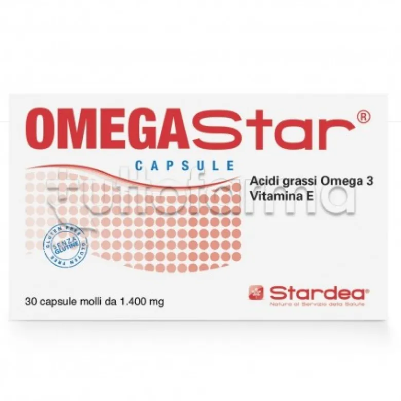 Stardea Omegastar integratore per trigliceridi e cuore 30 capsule molli