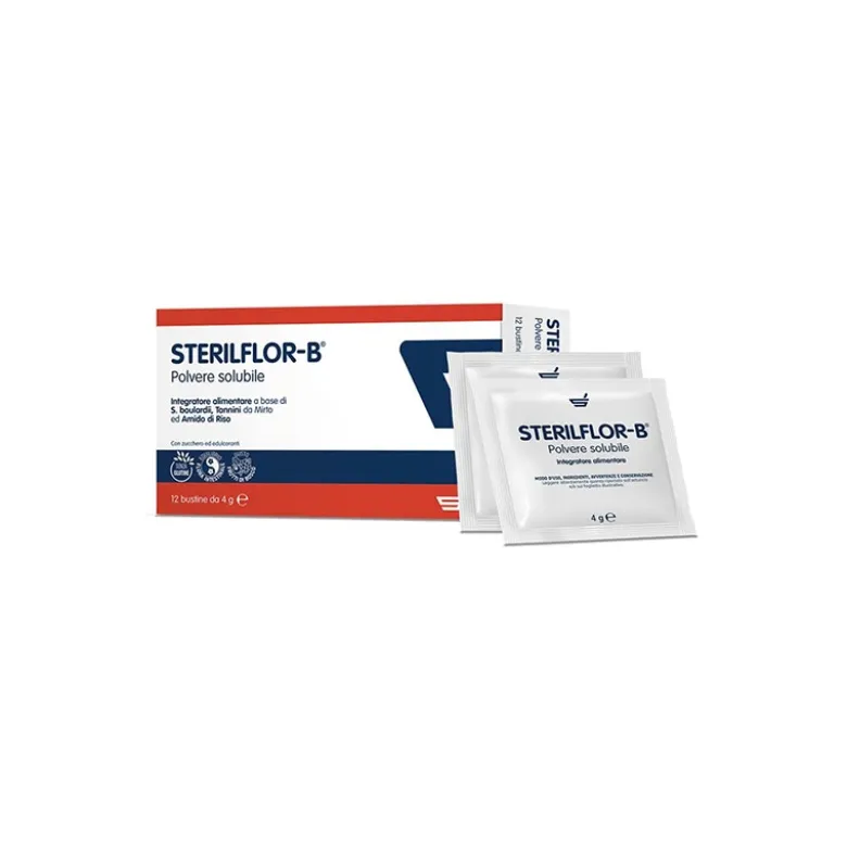 Sterilflor-B per Equilibrio Flora Intestinale 12 Bustine da 4 g