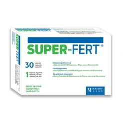 Super-Fert Integratore Alimentare per Disturbi del Ciclo e Fertilità 30 Capsule